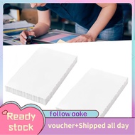 aoke White Cardstock Paper Laciness Design 15x10CM Blank Postcard DIY Greeting Cards Business Report