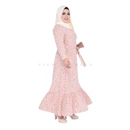 View Fashion Muslimah Plus Size Floral Dress