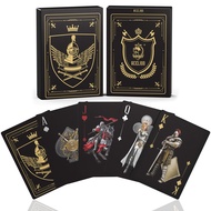 Waterproof Playing Cards，Plastic Playing Cards,Deck of Cards ，Game and Party Poker Cards (Knight Gol