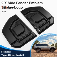 For   Prado 250/LC250 2023-2024 Car Side  Emblem Sticker Logo Accessories Exterior