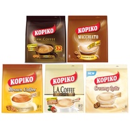 Kopiko Kaw Coffee 3 in 1 / Macchiato 3 in 1 / Brown Coffee / L.A.Coffee / Creamy Latte