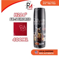 SAMURAI H224* Ex-5 Fire Red Honda Motorcycle Colour 400ML