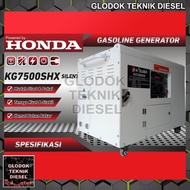 Genset Silent Honda Bensin 5000 Watt 5500 W Max Generator Listrik