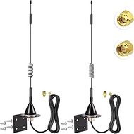 Bingfu 4G LTE RP SMA Cellular Antenna 7dBi Outdoor Antenna (2 Pack) Compatible with Spypoint Link Mi