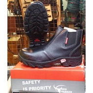 Red Parker S185 Safety Shoes | Original Steel Toe Safety Shoes