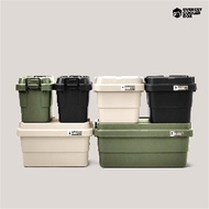 ถูกที่สุด!! ลังเก็บของ STACKING CONTAINER  ลังแคมป์ปิ้ง ลังhulker กล่องindex  ขนาด 50 ลิตร Camping B