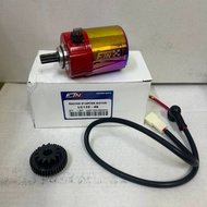 LC135 4S STARTER MOTOR WITH GEAR FJN QUALITY 100% STARTER MOTOR RACING BIG MODEL ESR RED LEO HHM NLK