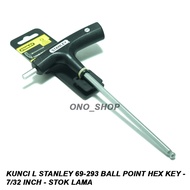 Stanley 69-293 Ball Point Hex Key - 7/32 Inch - Old Stock