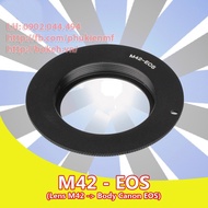M42-EOS Black Mount converts M42 lens to black painted aluminum Canon body (M42-Canon EOS M42-EF EF)