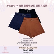 6004 January 高品质显瘦百搭罗马高腰短裤 【READY STOCK】