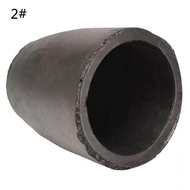 1-5kg Foundry Clay Graphite Crucibles Black Cup Furnace Torch Melting Casting Refining Gold Silver C