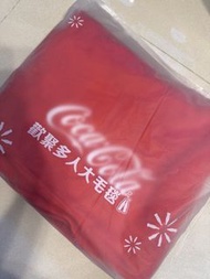 可口可樂 紅色毛毯（包SF)