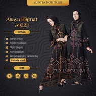 [PROMO] ABAYA HIKMAT A9223 ORIGINAL GAMIS SET HIJAB BAJU WANITA MUSLIM TERKINI TERLARIS BY ABAYAHIKM