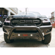 RAGE R-SERIES NUDGE BAR WITH LED LIGHT FOR FORD RANGER RAPTOR & RANGER T6 | EASY TO INSTALL