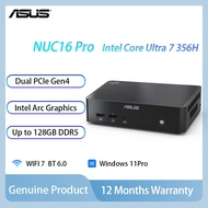 ASUS NUC 16 Pro Intel Core Ultra 7 356H /Ultra5-325H Mini PC WiFi 7 Dual 2.5G LAN DDR5 Thunderbolt 4