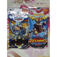 BOBOIBOY Pek Cyclone Fury AR 2/9  S Gold Card,Techno Breaker AR 9/9, Boboiboy Beliung Gold Card, Pek