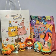 Spongebob Burger King Burger King Crab Pot Series Piebob Blind Box Burger King Crab Pot Series Pie20