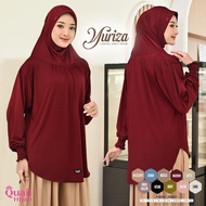 HISTYLE - Yuriza Casual Daily Hijab by Quail Hijab Sleeve Hijab Instant Jersey Hijab Non Ped Hijab S