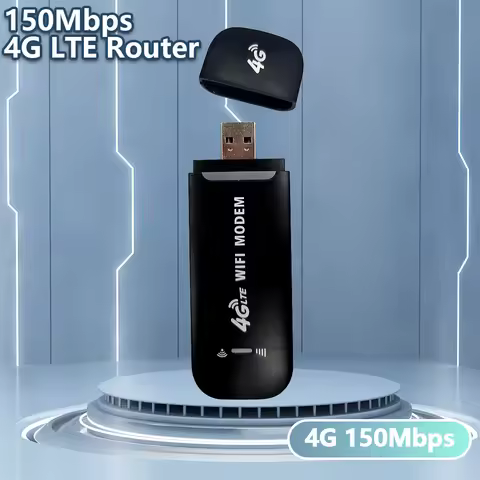 4G/5G LTE Wireless USB Dongle WiFi Router 150Mbps Mobile Broadband Modem Stick 4G SIM Card Pocket Ho