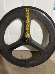 碳纖維三刀輪組 （fixed gear 死飛 公路車 可用）