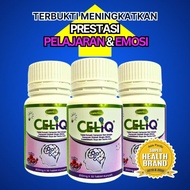 CELiQ DHA + Sharp PS (vitamin & suplimen minda) anak cemerlang akademik, sikap dan tidak ketagih gaj