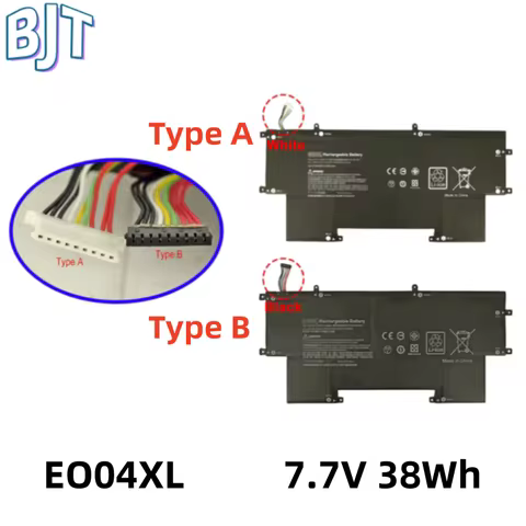 7.7V 38Wh 4Cell E004XL EO04XL Laptop Battery For HP EliteBook Folio G1 827927-1B1 827927-1C1 828226-