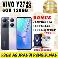 Promo Vivo Y27 4G &amp; 5G 6/128 +Extended Ram 6Gb Total Ram 12Gb Garansi