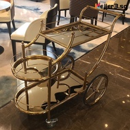 Trolley Cart Hotel Restaurant Delivery Car Mobile Storage Trolley Liquor Car Tea Water Car Trolley k