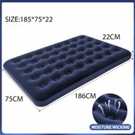 MISO Inflatable Air Bed Double Size With Pump Automatic Portable Foldable For Camping Tent camping a