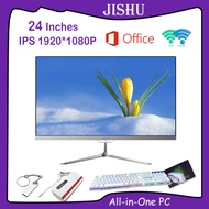 JISHU 23.8 Inch Computer Core I5 / I7 Dual-core DDR3 8G RAM 256GB SSD