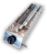 Panggangan Sate Gas / Bakaran Sate Gas / Griller 30Cm Stainless