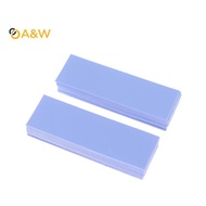 A&W 10Pcs M.2 Thermal Pad With 6.0 W/mk Thermal Conductivity Reusable Silicone GPU Heat Dissipating 
