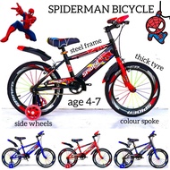 VVM: BASIKAL BUDAK SPIDERMAN KIDS BICYCLE CHAMPION BASIKAL BMX MURAH SPM SESUAI UMUR 4-10 TAHUN