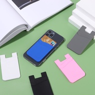 OKDEALS สติกเกอร์ติดกระเป๋าเงินแบบติดกาว,อุปกรณ์เสริมโทรศัพท์มือถือกระเป๋าเงินอเนกประสงค์ที่จับโทรศัพท์มือถือเครดิตไอดีการ์ด