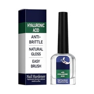 Natural Nail Repair Solution, Hyaluronic acid Anti-fracture natural luster Easy to apply nail harden