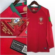 2018 World Cup Portugal Long Sleeve Shirt 7 Camisanonaldo