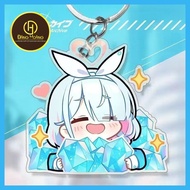 Keychain Blue Archive Acrylic Takanashi Hoshino Sunaokami Shiroko Sorasaki Hina Izayoi Nonomi Anime 