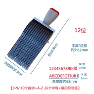 Multi-Purpose Numbers and Letters Letter Symbol Seal 8-Digit 9-Digit 11 12 13 14 16-Digit 0-9 plus L