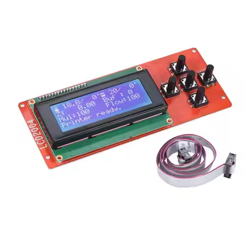 Anet 3D Printer LCD2004 Control Panel Blue Screen Part RAMPS 1.4 Play LCD Screen Display Monitor for
