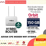 Advan Cpe Start 4g Ode Wifi Router Freeorbit 150gb