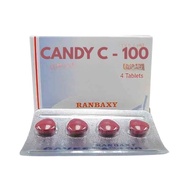 Original Candy C-100 Red (4 Tablets)