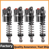 4Pcs Aluminium Alloy 90Mm Absorber Shocks For 1/10 Scale Rc Rock Crawlers  Scx10 D90 Truck