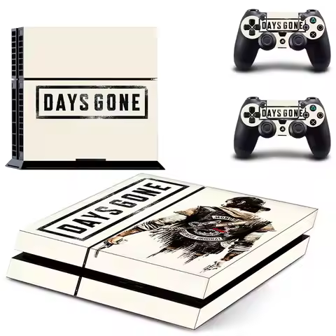 Days Gone PS4 Pro Slim Skin Sticker Decal Cover Protector For Console and Controller PS4 Fat Skins V