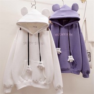 [kaistoreofc] Hoodie Oversize Mickey Mouse Hoodie Lucu Hoodie Imut Korea Telinga Tali Mickey Lucu Ho