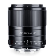 VILTROX 33mm F1.4 STM XF Lens Auto Focus Lens Fixed Focus Lens APS-C Portrait Lens Compact Large Ape