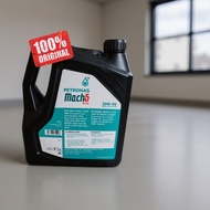 ORIGINAL ENGINE OIL PETRONAS 【MACH 5 PLUS 20W50 4L】MINERAL SYNTHETIC TOYOTA NISSAN PROTON PERODUA HO