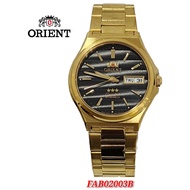 Orient Tristar (3 Star) Men's Automatic Gold Watch FAB02003B
