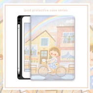 For IPad Air 3rd Gen Case with Pencil Holder Cute Ipad 10.9 10.2 Pro 9.7 10.5 11 12.9 Inch 2021 2022 Cover Ipad 10th 9th 8th 7th 6th 5th 4th Gen Cases Ipad Mini 1 2 3 4 5 6 Casing