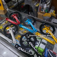 Crank set Single Chainring Exodus 44T Square Taper