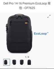 Dell Pro 14-16 Premium EcoLoop 電腦背包 黑色全新 CP7625